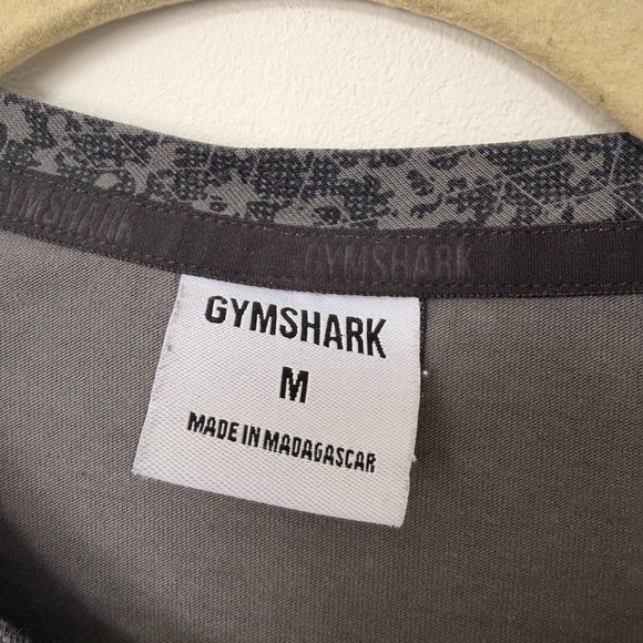 Gymshark Critical 2.0 Drop Arm in Charcoal Print Patterned Muscle Tank Size M - Picture 12 of 14